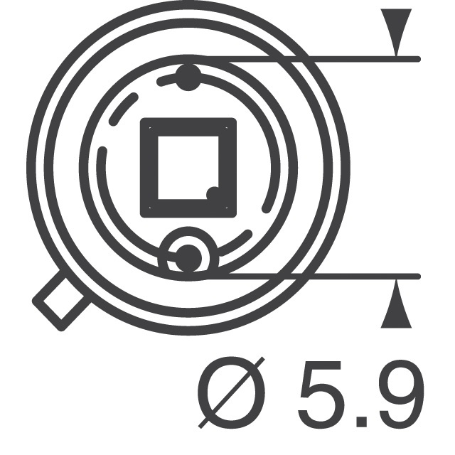BPX 61 OSRAM Opto (ams OSRAM)  Sensori ottici - Fotodiodi